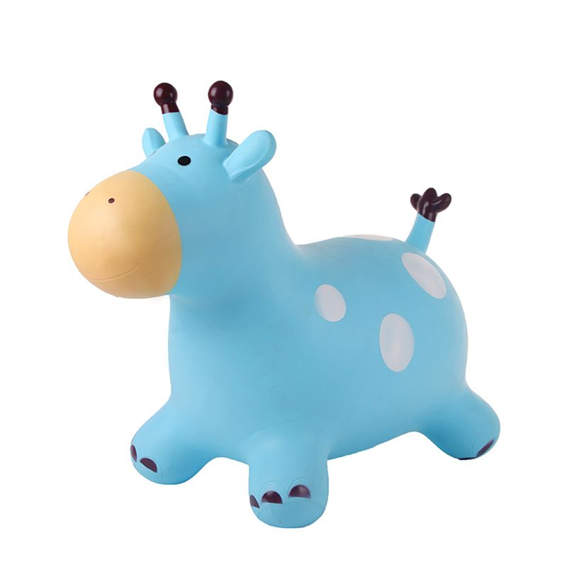 Ride On Hopper Animal Blue Giraffe
