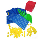 Base Ten Set With Printed Flats 121 piece in Box (7526297829531)