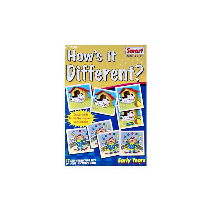 How's it Different? - Sequencing Game (12 Self Correcting Sets of 4 pictures each) (7522460205211)