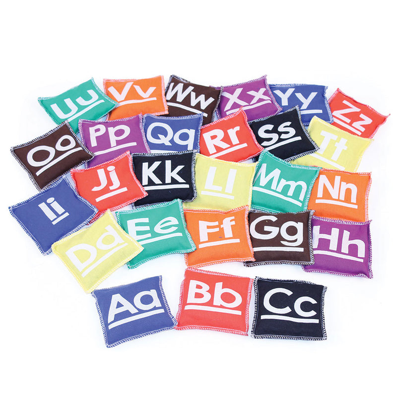 VINEX Alphabet Bean Bags 26 Piece Upper & Lowercase (10 x 10cm) (7532364562587)