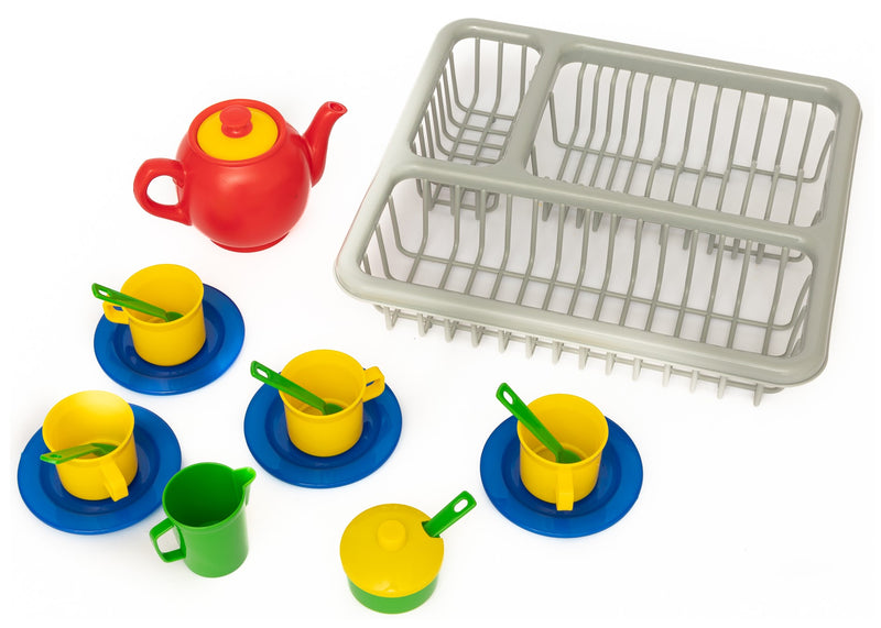 Kids Tea Set - 18 Piece (includes Drainer Rack) (7274248110235)