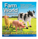 PETERKIN Farm Animals 3pc Extra Large Soft to Touch (7274233102491)