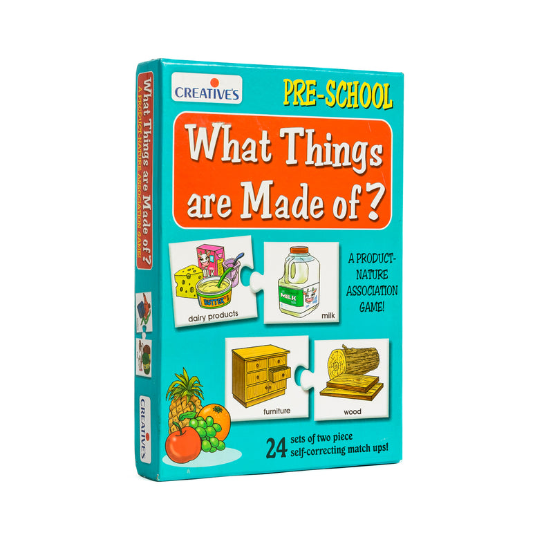 Creatives - What Things Are Made Of (Set Of 2Pc Self-Correcting Match Ups) (6907035091099)