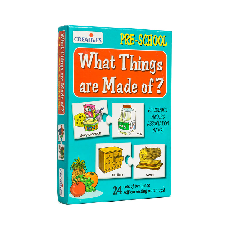 Creatives - What Things Are Made Of (Set Of 2Pc Self-Correcting Match Ups) (6907035091099)