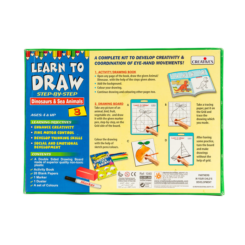 Creatives - Learn To Draw (Part 3) (Develops Creativity And Drawing Skills) (6907043446939)