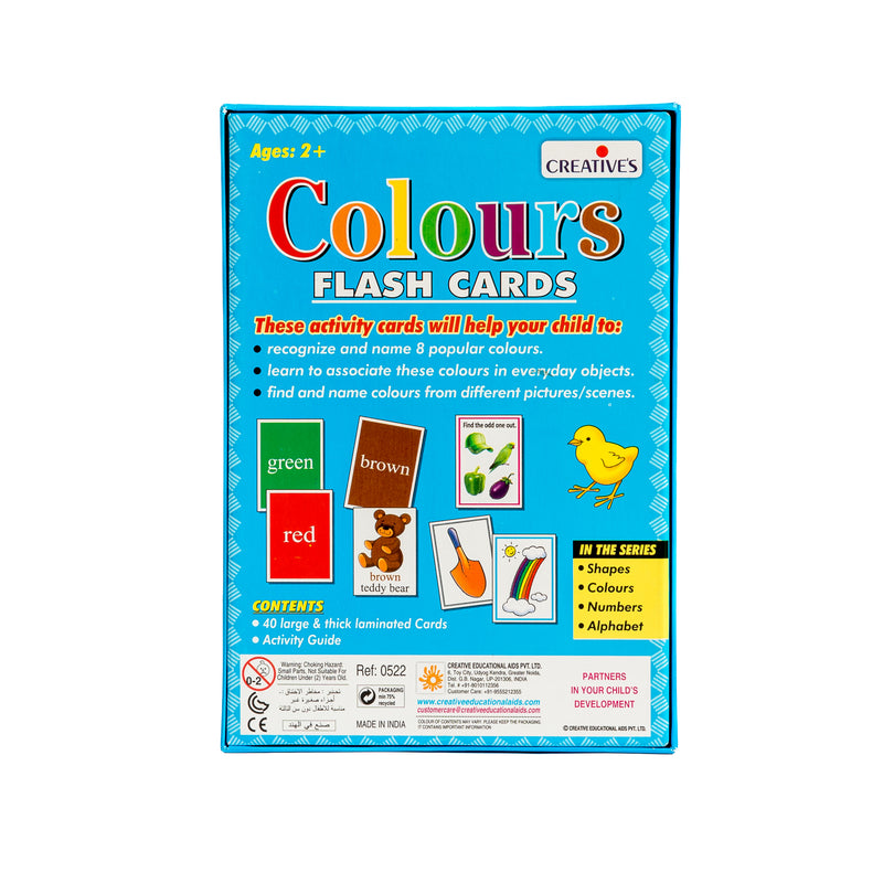 Creatives Toys Flash Cards Colours (6907036926107)