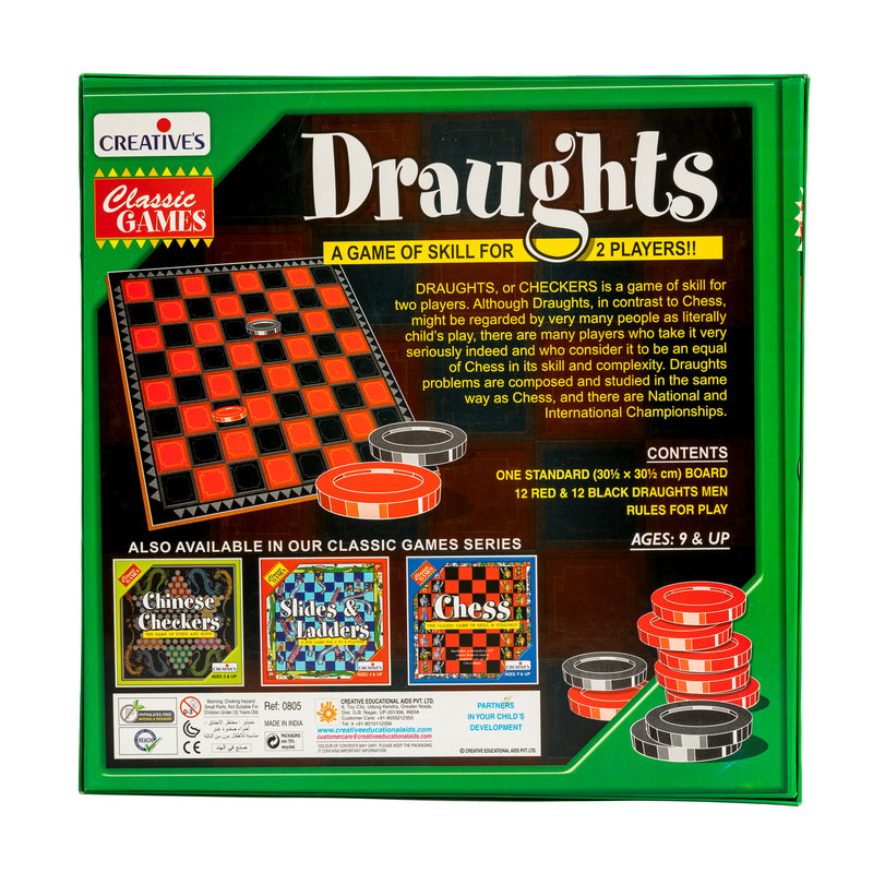 Creatives Draughts/Checkers Game (6907046002843)