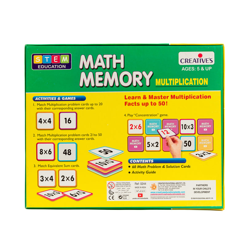 Creatives Math Memory Multiplication (6907042627739)