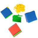 Base Ten Set With Printed Flats 121 piece in Box (7526297829531)