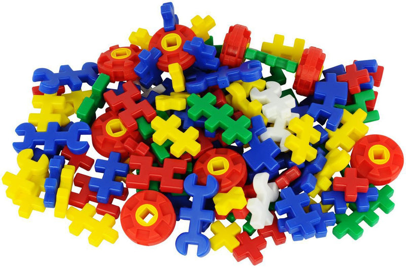 Multi Blocks with Wheels 46pc in Polybag (M) (7274269966491)