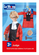 Judge Role Play Costume Set with Wig and Hammer (7273192718491)