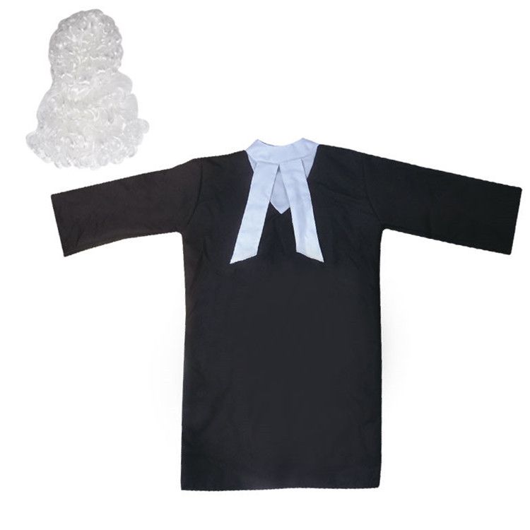 Lawyer Role Play Costume Set with Wig (7273192980635)