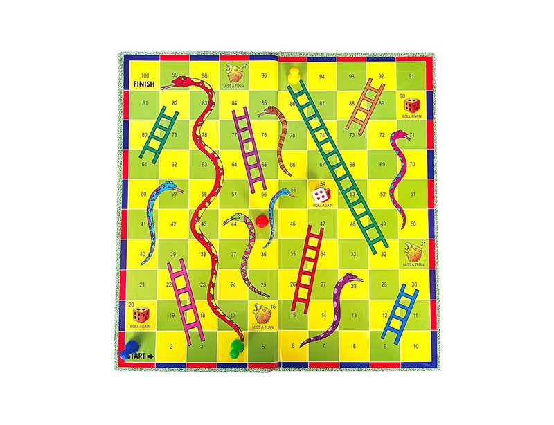 Creatives Toys Snakes & Ladders Ludo Millennium