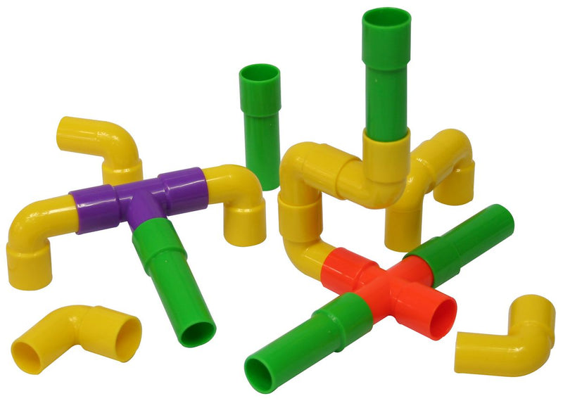 Pipe Tubes Building and Construction Set - 40 Piece (7273165881499)
