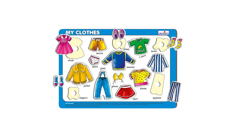 Creatives - Play And Learn - My Clothes And In The Bathroom (Memory And Visual Discrimination Games) (6907040661659)