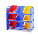 9 Bin Storage Organiser with Heavy Duty Stand (7274338418843)