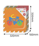 SUNTA Vehicles Transport EVA Foam Play Mat - 10 Piece (7363166077083)