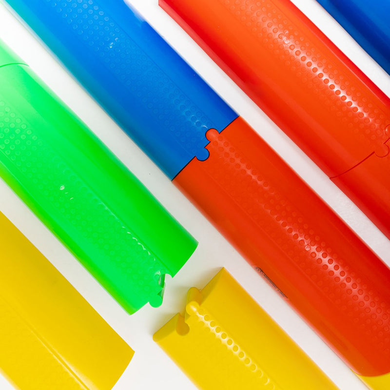 Balance Sensory Beam Half Cylinder Straight 8 Pieces (7620015554715)