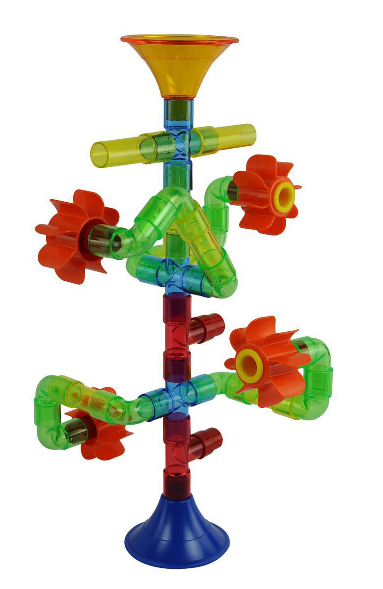 Waterplay Set with Waterwheels for Beach and Garden Play Fun (72 Piece) (7274268786843)