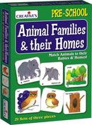 Creatives Pre School Animal Families & Their Homes (6907040006299)