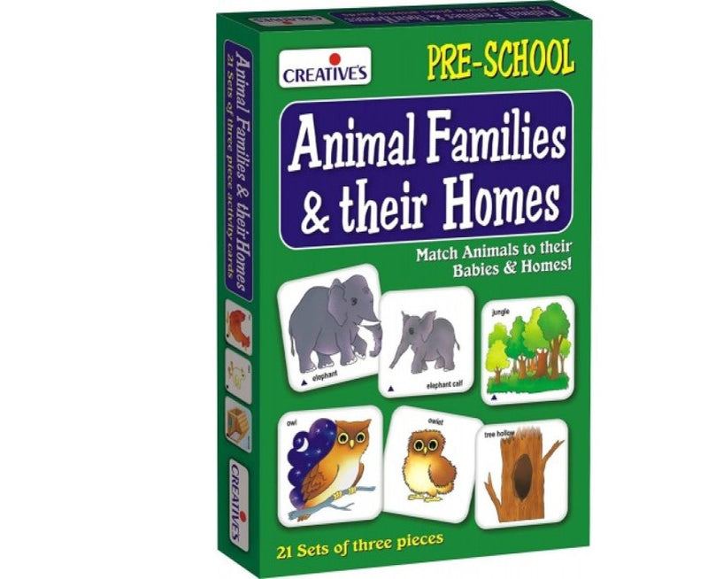 Creatives Animals Families & Their Homes Match (7015861551259)