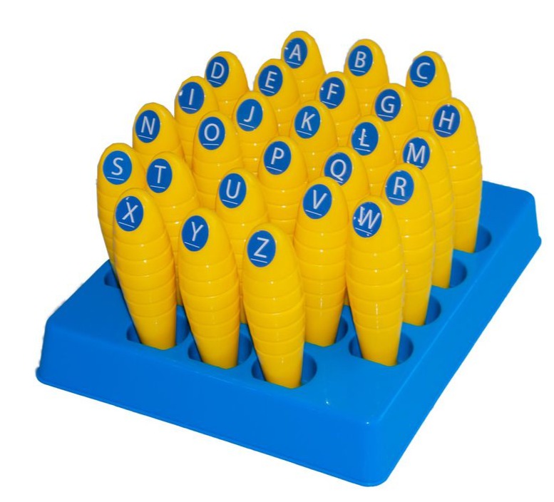 Alphabet Stamp Set - Upper Case (26 Stamp Sticks in Tray) (7274275012763)
