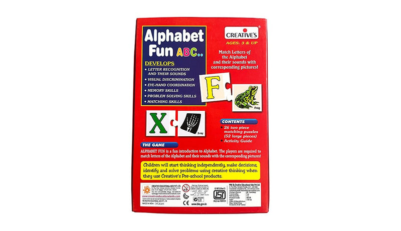 Creatives Pre School Alphabet Fun Abc (6907040039067)