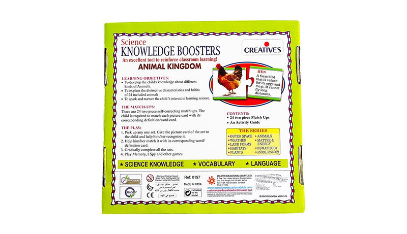 Creatives Science Knowledge Booster - Animal Kingdom (7015855095963)