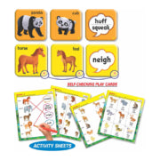 Creatives - Animals, their Babies & Sounds (21 Sets of 3pc play cards and activity sheets) (7370457579675)