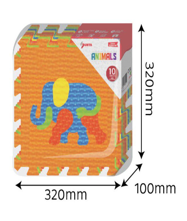 SUNTA Animals EVA Foam Play Mat - 10 Piece (7364788093083)