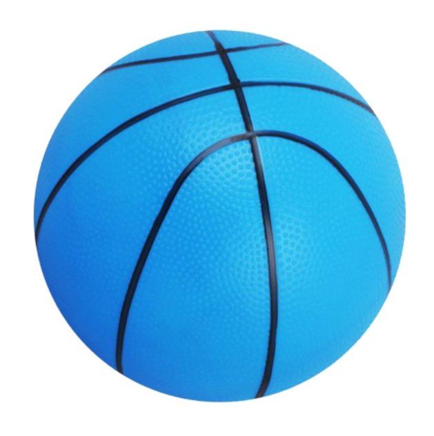 Basketball PVC Inflatable Ball - blue (7373318783131)