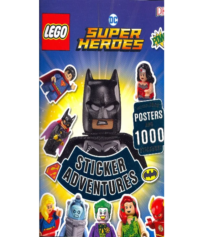 LEGO: DC Super Heroes (Sticker Adventures) (7270565707931)