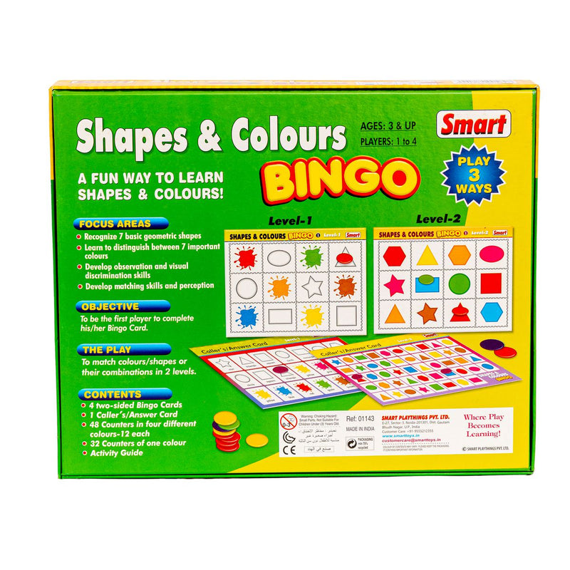 Creatives Shapes and Colours Bingo Game (7413716058267)