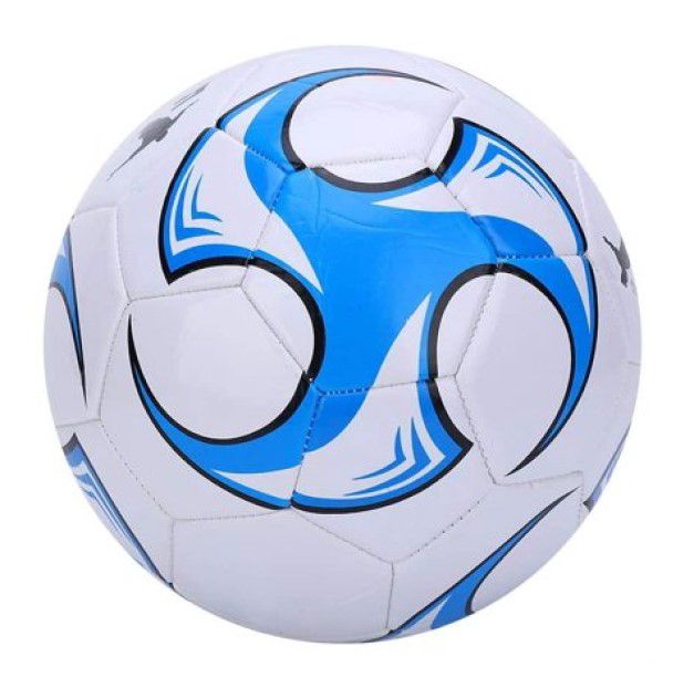 Kids Stitched Blue Soccer Ball Size 5 (7374530838683)