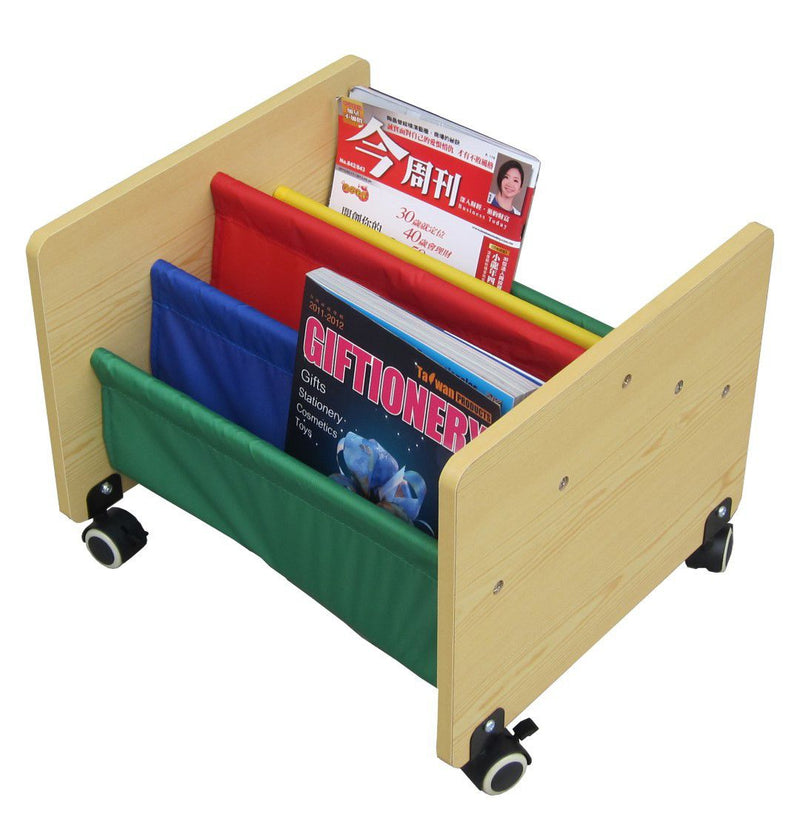 Book Storage Unit on Wheels (3 Sections) (7275124424859)