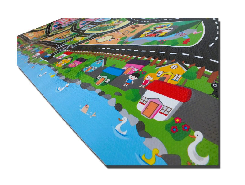 SUNTA Large City Map Playmat 2000 X 1200 X 3mm (7030272229531)