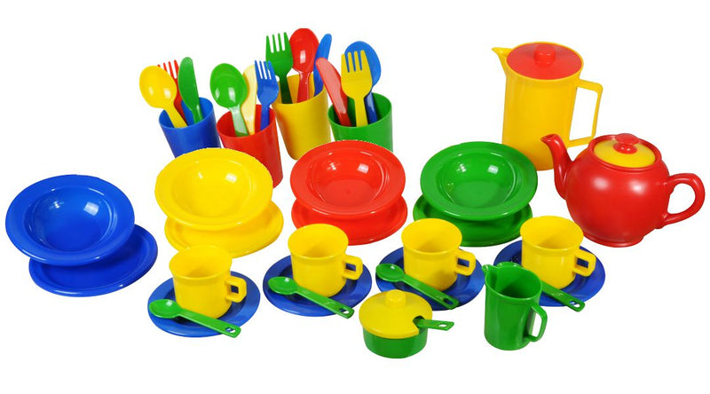 Kids Dinner & Kitchen Set 44 Piece (7274243588251)