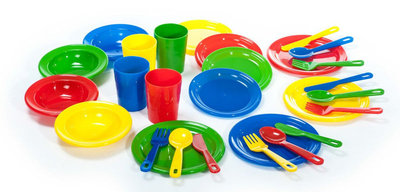 Kids Dinner Set - 28 pieces (7276454412443)