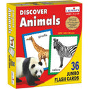 Creatives Animals Jumbo Flash Cards - 36 Cards (7418584334491)