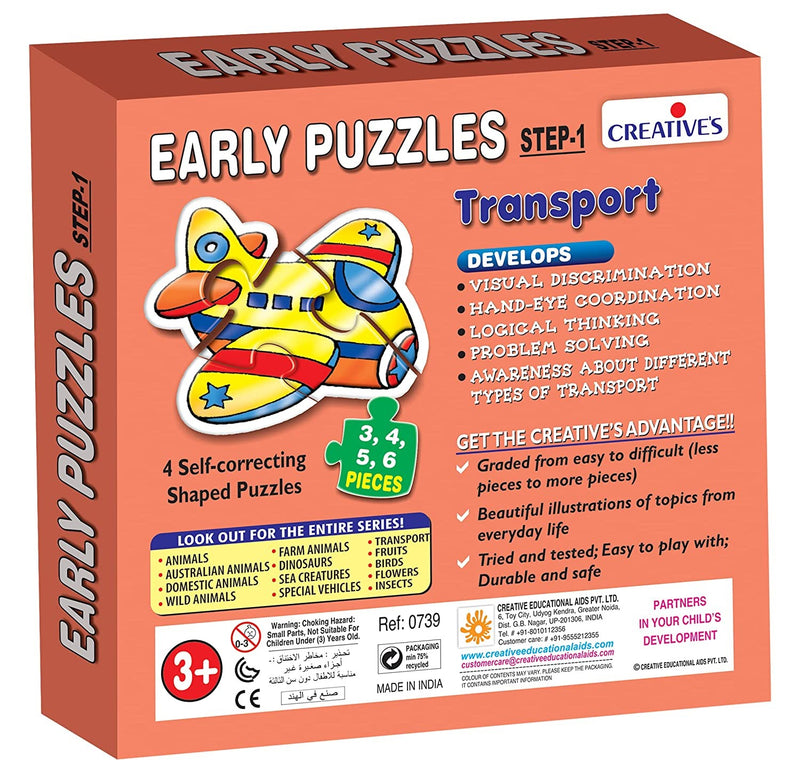 Creatives Transport Early Puzzles (6907035287707)