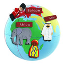 Interactive World Globe (30cm diameter) with 20 Velcro Motifs (7274279108763)