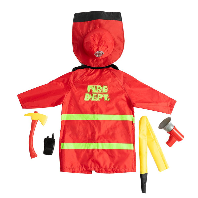 Fireman Role Play Costume Set with Speaker and Accessories (7273189605531)