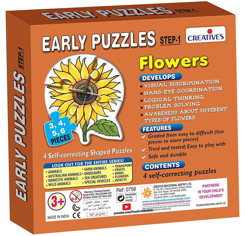 Creatives Flowers Early Puzzles