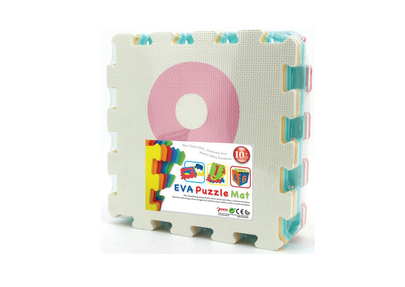 SUNTA Numbers EVA Foam Puzzle Play Mat - 10 piece (7030272131227)