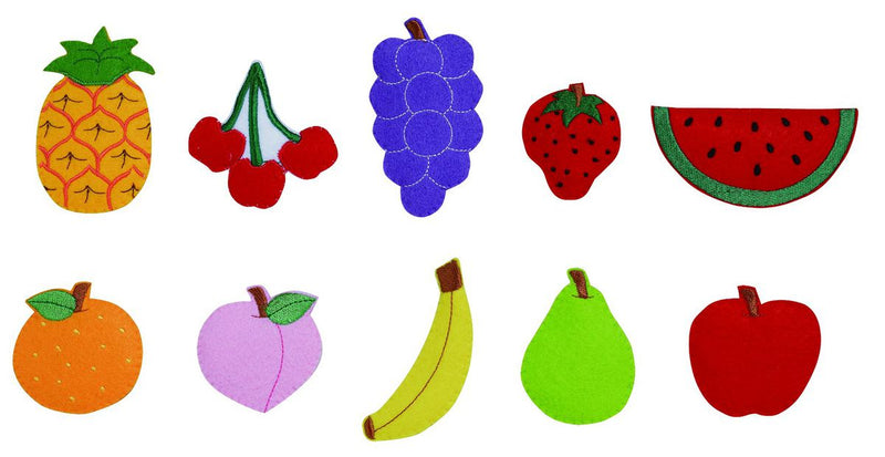 Fruit - Felt Pieces in a Bag - 10 Piece (7274297655451)