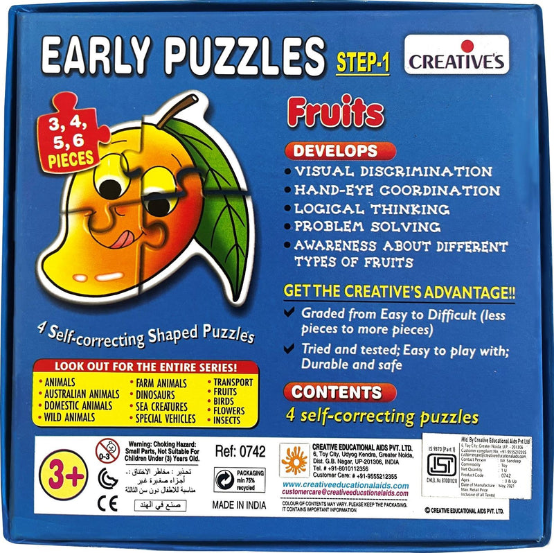 Creatives  Fruits  Early Puzzles (6907045118107)