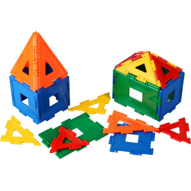 Geometric Shapes - House Building Engineer Kit (120 Piece) (7274266230939)