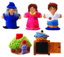 Hansel And Gretel - Fairytale Story - Finger Puppet Set - 5 Piece (7274298835099)