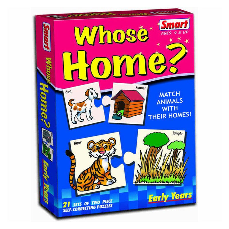 Whose Home? (Matching Game-match animals to their homes) (7370352099483)