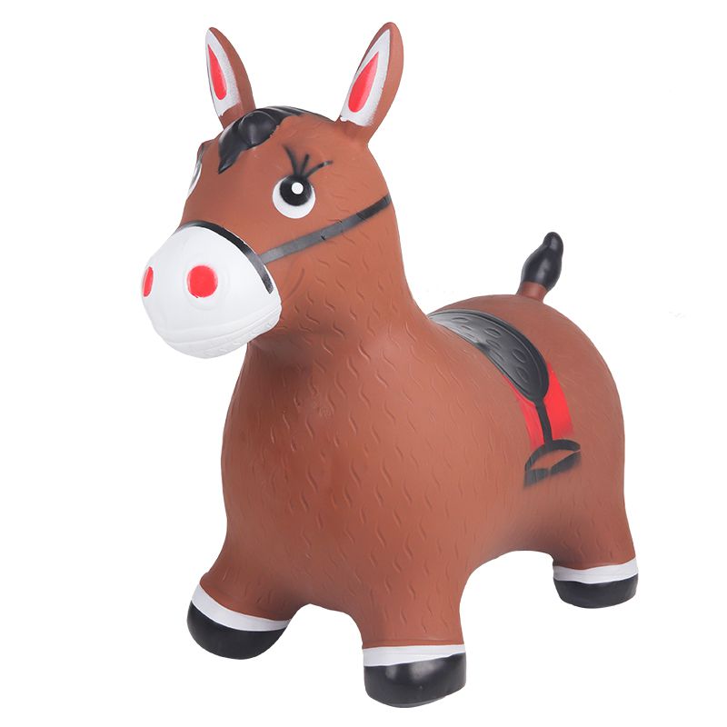 Ride On Hopper Animal Brown Horse (7373323894939)
